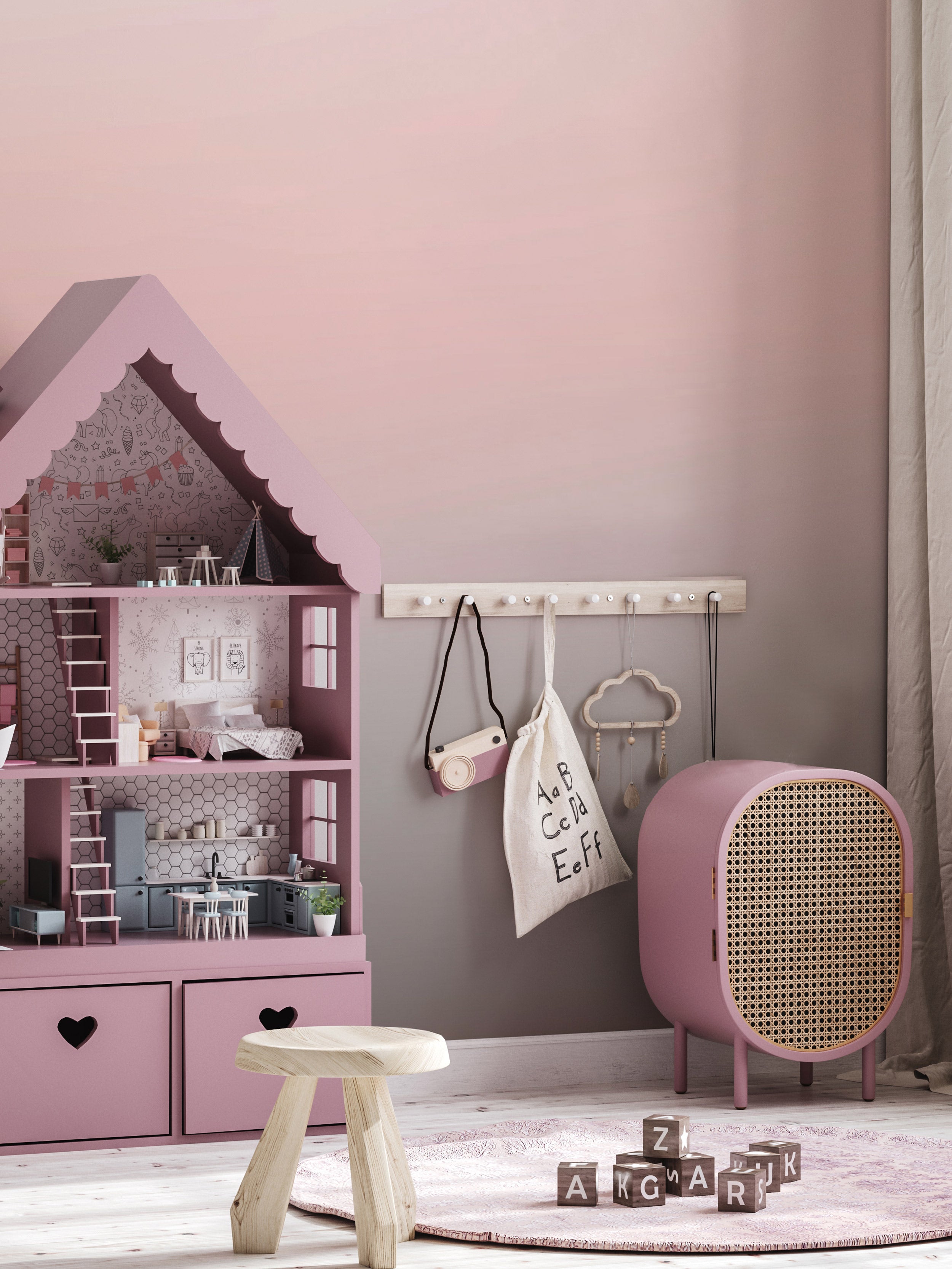 Dusty Rose Fade - Eclart Walls